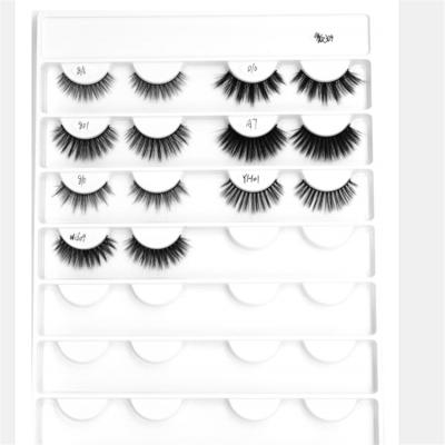 China THICK SPARK FLEW 2021 Different Thickness Hot New Natural False Dovetail Silk False Eyelashes For Professional for sale