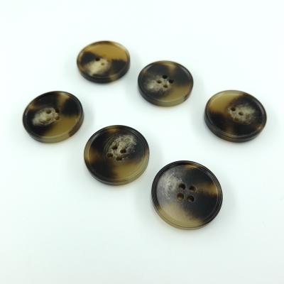 China Other Wholesale Matte Resin Shirt Buttons 4 Hole Buttons Sewing Resin Buttons For Clothes for sale