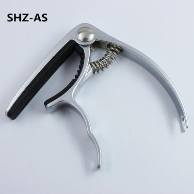 China Jaguar models/SHZ-AS wholesale adjustable high quality zinc alloy durable bass guitar guitar capo electric guitar for sale