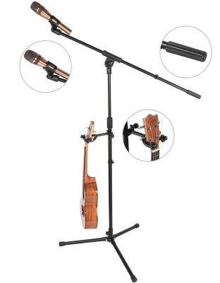 China Professional Wholesaler Iron/ABS Adjustable Studio M-323 Tripod Microphone Stand for sale