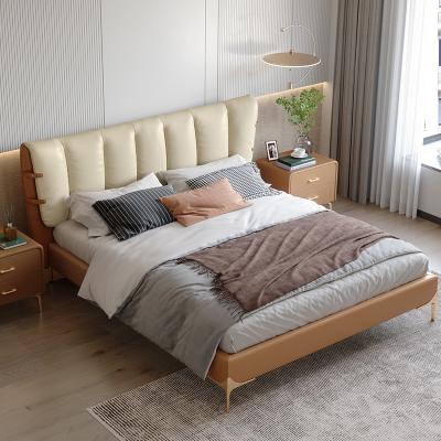 China (Others) SITU Adjustable Modern Luxury Bedroom Furniture Upholstered King Queen Full Size Pine Wood Bed Double Bed for sale