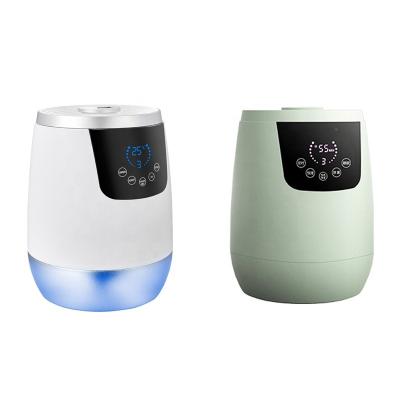 China Commercial Humidifiers for Bedroom Quiet -4L Top Fill Oil Diffuser with 360 Rotation Adjustable Spout Cool Mist Ultrasonic Humidifier for sale