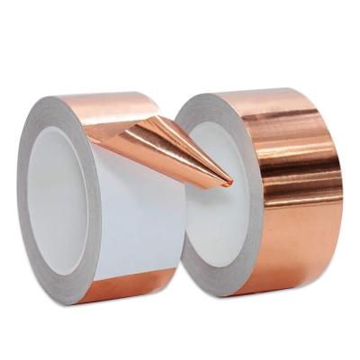 China ANTISTATIC EMF-Shielding Cloth EMI Copper Foil Electrically Conductive Adhesive Tape for sale