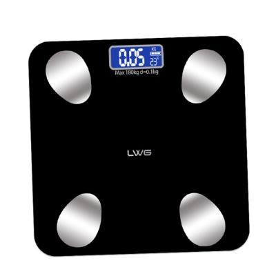 China Water Content Bathroom Scale Safety Measurement Products Balance Household Body Fat Digital Scale for sale