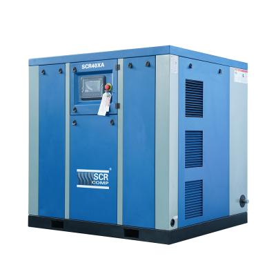 China SCR5XA Anest-Iwata Airend 8-10bar Oil Free Scroll Oil Free Air Compressor for sale