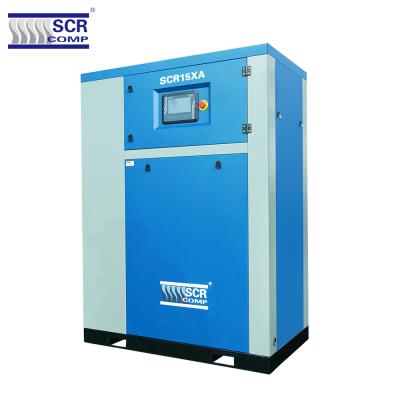 China Oil Free 1m3 Per 15hp Minimum Direct Drive 100% Oil Free Scroll Air Compressor For Chemical Industry (SCR15XA) for sale