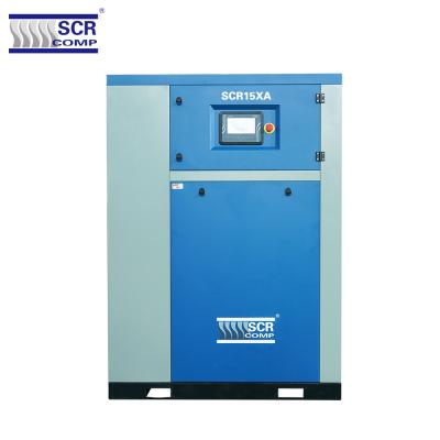 China 15hp 10bar Oil Free Belt Driven Dry Oil Free Scroll Air Compressor Electric Machinery SCR15XA for sale