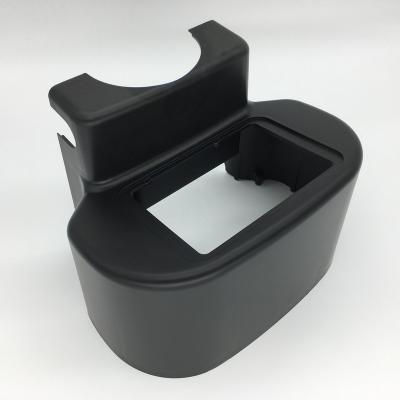 China ODM Plastic Injection Plastic Part Black Forklift Dashboard Plastic Part for sale