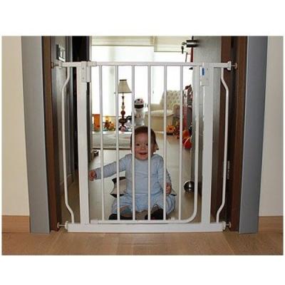 China Metal Kids Security Door Gate zelf ontworpen dubbele actie vergrendeling Te koop