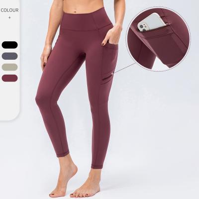 China Active Sports Yoga Workout Cheetah Squatting Thick Breathable High Proof Leggings for sale