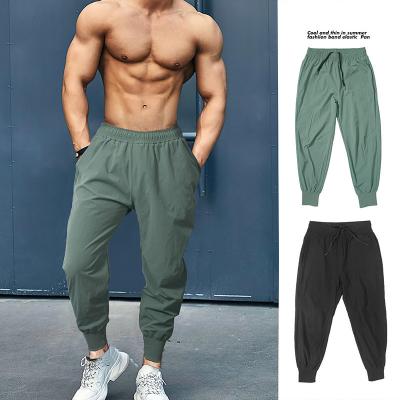 China Anti-wrinkle Mens Jogging Sweatpants Sports Pants For Bodybuilding Gym Training Pants for sale