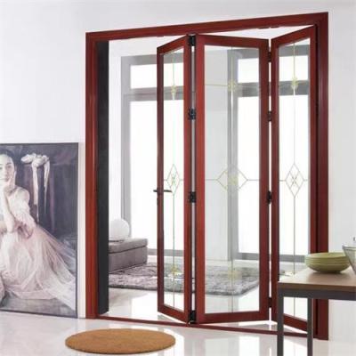 China Las puertas de aluminio de la rotura termal plegable con CE del hardware certificaron en venta