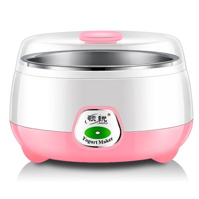 China Lingrui Hot Portable Electric Mini Automatic Commercial Yogurt Maker Home Stainless Steel Car Vending Greek Yogurt Maker for sale