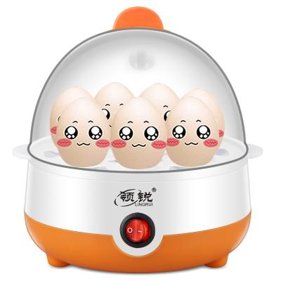 China Mini Egg Cooker Machine Electric 7 Outdoor Portable Automatic Egg Household Cookware Plastic Egg Boiler for sale