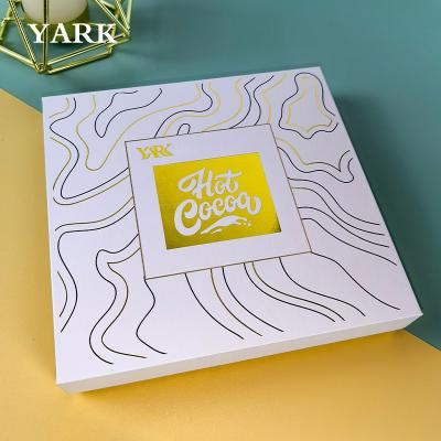 China YARK Handmade Custom Luxury Chocolate Candy Packaging Boxes With Plastic Paper Card Dividers for sale