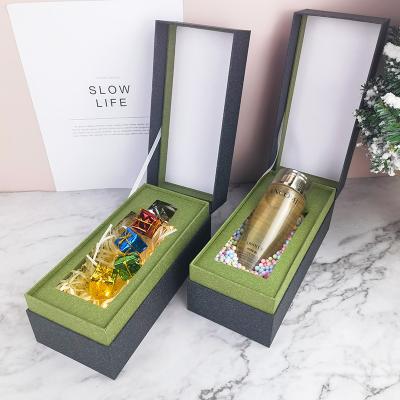 China YARK Recyclable Empty Cardboard Skin Care Box Paper Small Custom Luxury Gift Packaging Cosmetic Box For Lotion Bottle for sale