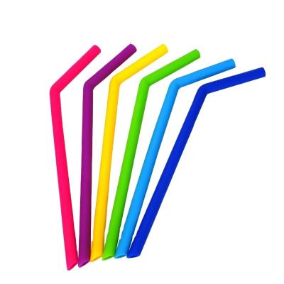 China Viable Wholesale Cheap Price High Quality Colorful Resauble Straws Silicone Child for sale