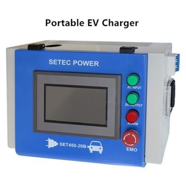 China For electric vehicle charging Mahidra Reva portable everito EV DC fast charger for sale