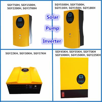 China For 22KW Solar Water Pump Pumping Inverter with Dual Input (AC Input and DC Input) for sale