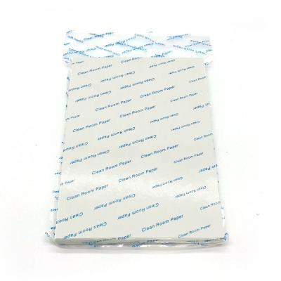 China 100% ANTISTATIC wholesale wood pulp cleanroom printed printing paper cleanroom paper dust protected use for sale