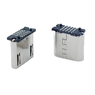 China PCB Vertical Type SMT / SMD Male B USB Connector / Micro 5Pin Jack For PCB for sale