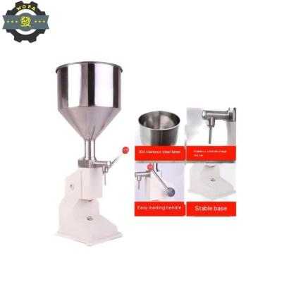 China A03 0-50g Food Honey Filling Machine , Hand-Pressed Nail Polish Canning Equipment for sale