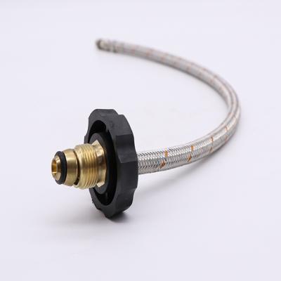 China Jumper Hose VITO Flexible Knitted Stainless Steel Wire Gas Plumbing Hose for sale