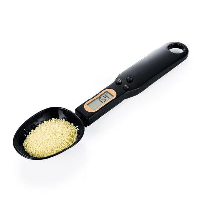 China Kitchen 500g/0.1g Digital Viable Spoon Scale Electronic Mini Pets Food Spoon Scale for sale