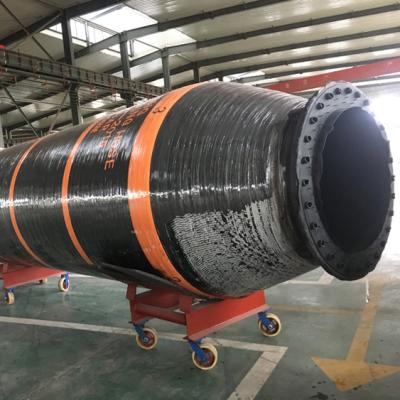 China Anti Abrasion Fast Delivery Large Diameter Used Suction Dredging Floating Rubber Hose for sale