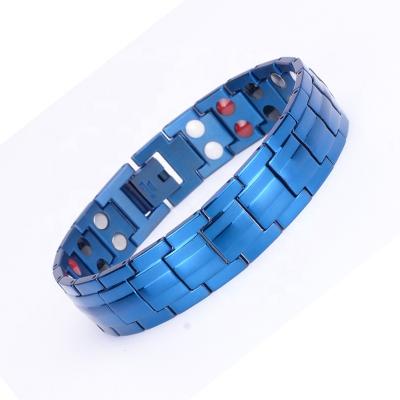 China Magnetic health care price titanium bracelet bio magnetic bracelets health benefit magnetic bracelet clasp for sale