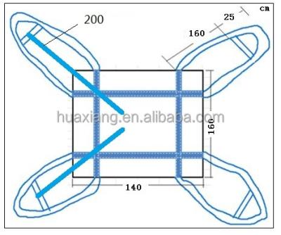 China Breathable China 20 Years Experience 1 Ton 1.5 Ton 1.5 Ton PP FIBC Square 1500kg Lifting Sling Jumbo Sack Woven Bulk Sack For Cement Fertilizer for sale