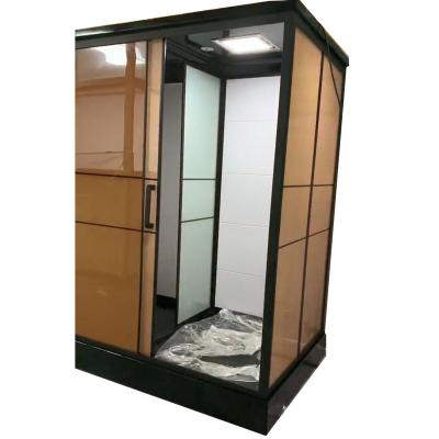 China Modern Toilet And Shower Unit Integrated Modular Mobile Customized Prefab Bathroom for sale