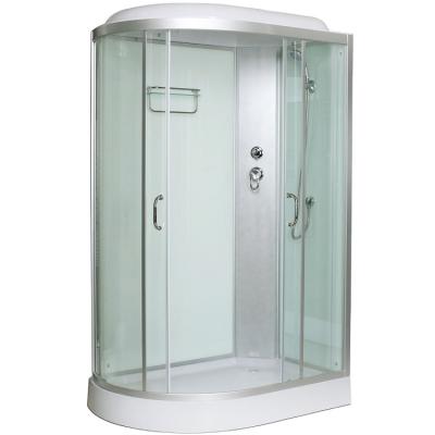 China Modern Hotel Shower Single Person Glass One Person Shower Enclosure for sale