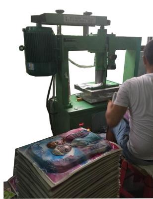 China Home Use EVA 3D Schoolbag Press Machine for sale