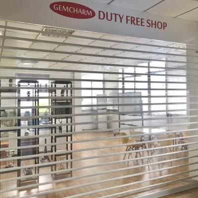 China GemCharm Modern Automatic Fast High Speed ​​Shop PVC Roller/Rolling Shutter Door For Sale for sale