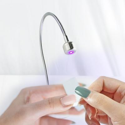 China Nail Art Beauty Portable Rechargeable Focused Beam Desktop Treatment LED Nail Lamp Gel Tip Lamp pro for Flash Treatment for sale