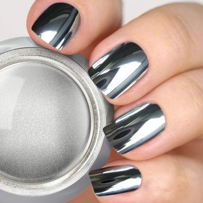 China Excellent Nail Art Effect Nail Supplies Metallic Glitter Mirror Dust Colored Dip Powder For Nails for sale