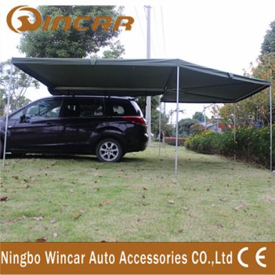 China Canvas Tent Trailer Awning Waterproof with Rectangle Triangle for sale