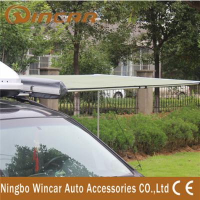 China camping tent accerrories rolling up car awning for out door use WAWNING001 for sale