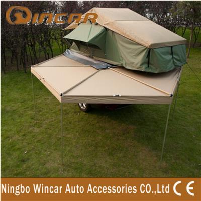 China Retractable Tent and Awning , Polygon car roof  top tent of 8 square meter for sale