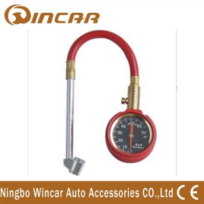 China Índice de deflación resistente del neumático del indicador/del coche del neumático del dial con la manguera para WH36 en venta