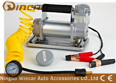 China 150Psi Metal 40mm Cylinder Car Small Portable Air Compressor 12V 72L / Min Air Flow for sale