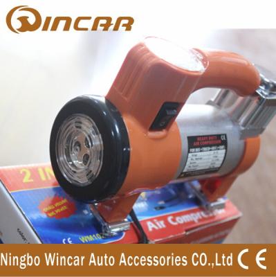 Cina 100 pompa portatile del compressore d'aria di PSI 12V/mini pompa eccellente del gonfiatore dell'automobile in vendita