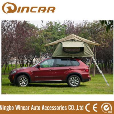 China tienda de encargo al aire libre del top del tejado 260g/280g para el coche/el jeep con capas dobles de la tela de la lona en venta