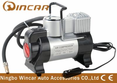 China 3 In 1 Metal Air Compressor With Flicker Light , 12v Tyre Inflator Air Pump for sale