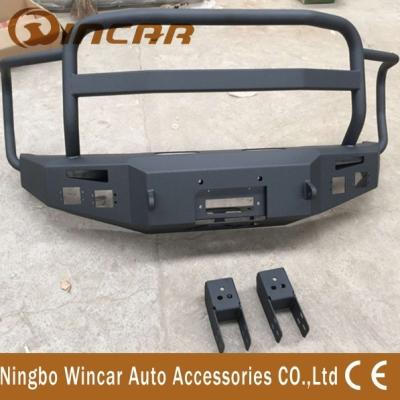 China Steel Material Pickup Bull Bar Front And Bear Bumper For F150 F250 F350 for sale