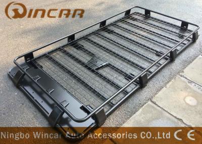 China Heavy Duty Black Cargo 4x4 Luggage Rack With Spare Wheel Bracket for sale