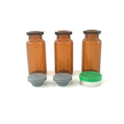 China Good quality 10ml clear and amber pharmaceutical crimp injection steriods drug vials glass bottles manufacturer from pharmaceutical packaging supplier for sale