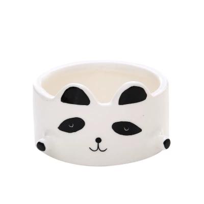 China Simply Ashtray, Cute Ceramic Living Room Decoration Animal Cigar Ash Tray Panda Ash Tray Smoking Smoking Ashtray for sale