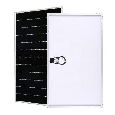 China 8PM) 480W 38V PV Module 2056*1140*35MM 408 Staggered Monocrystalline Cells TUV Approved Price Per Watt for sale